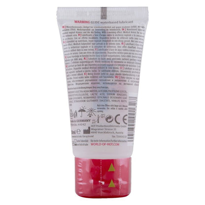 HOT LUBRIFICANTE a BASE DE aGUA COM AQUECIMENTO E DESLIZAMENTO 30 ML