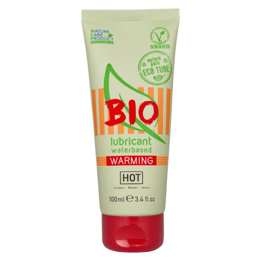 HOT BIOLUBRIFICANTE a BASE DE aGUA COM AQUECIMENTO 100 ML