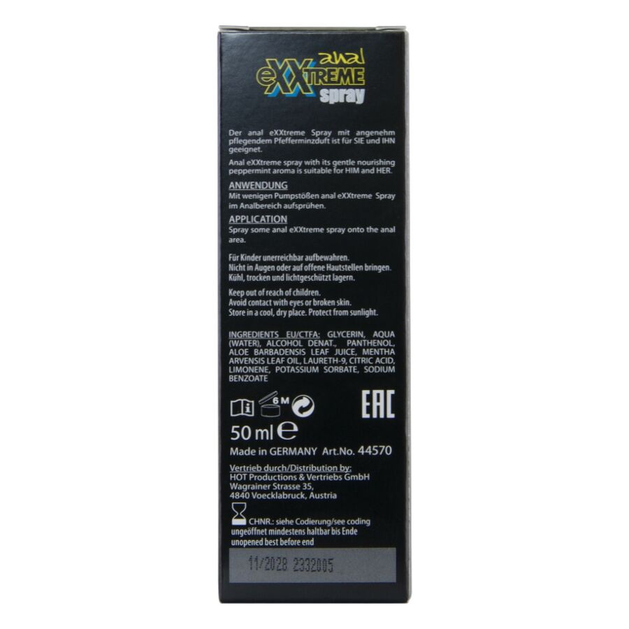 HOT SPRAY ANAL EXTREMO 50 ML