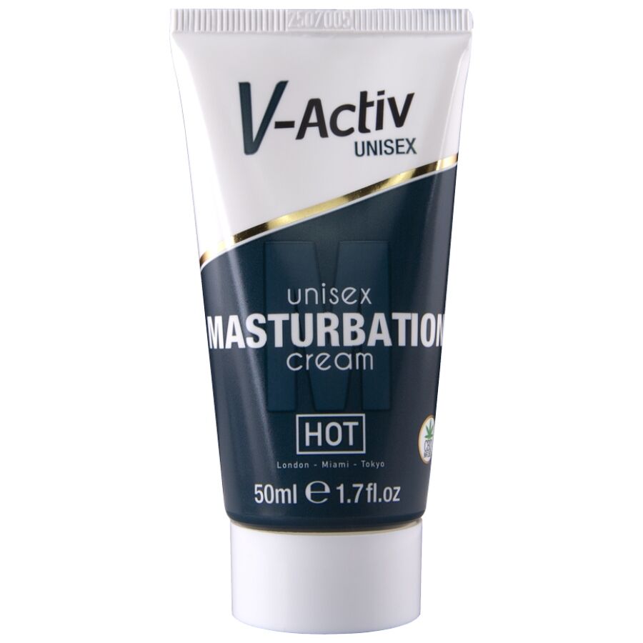 HOT CREME PARA MASTURBAyaO COM CBD UNISSEX 100ML
