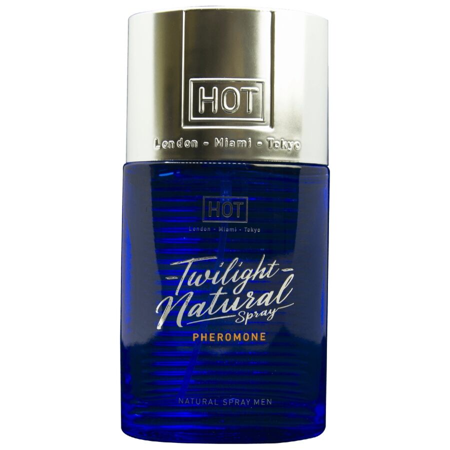HOT SPRAY NATURAL DE FEROMoNIOS CREPuSCULOS PARA HOMENS 50 ML