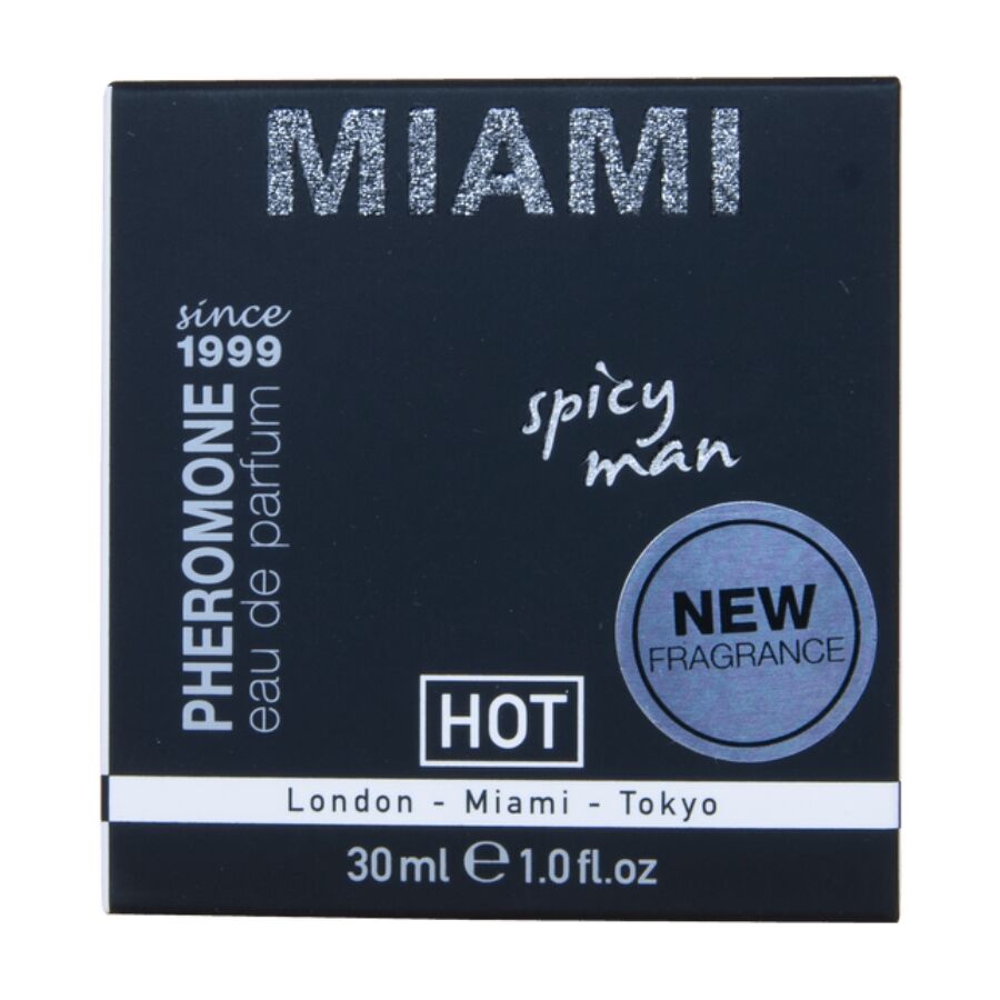 HOT PERFUME DE FEROMoNIOS MIAMI SPICY MAN 30 ML