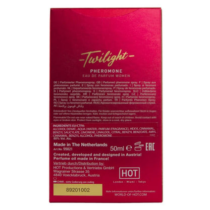 HOT TWILIGHT PHEROMONE PARFUM FEMININO 50 ML