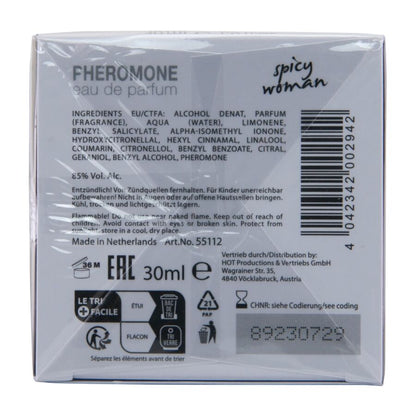 HOT PERFUME DE FEROMoNIOS MIAMI SPICY WOMAN 30 ML