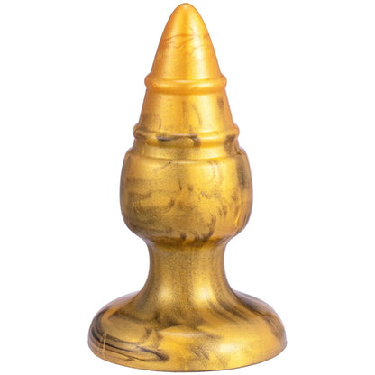 SILEXD GOLDY PLUG ANAL FANTASY DE SILICONE LiQUIDO TERMOREATIVO DOURADO 92 CM
