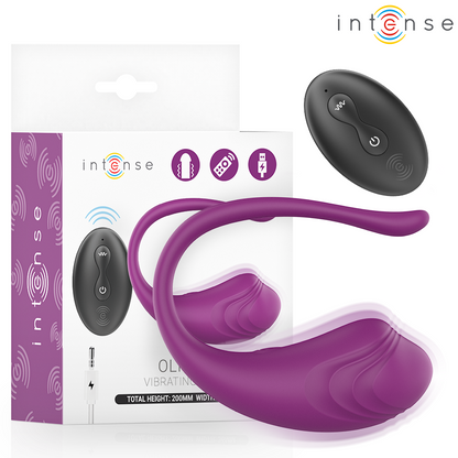 INTENSE OVO VIBRAToRIO ROXO OLIVIA COM CONTROLE REMOTO