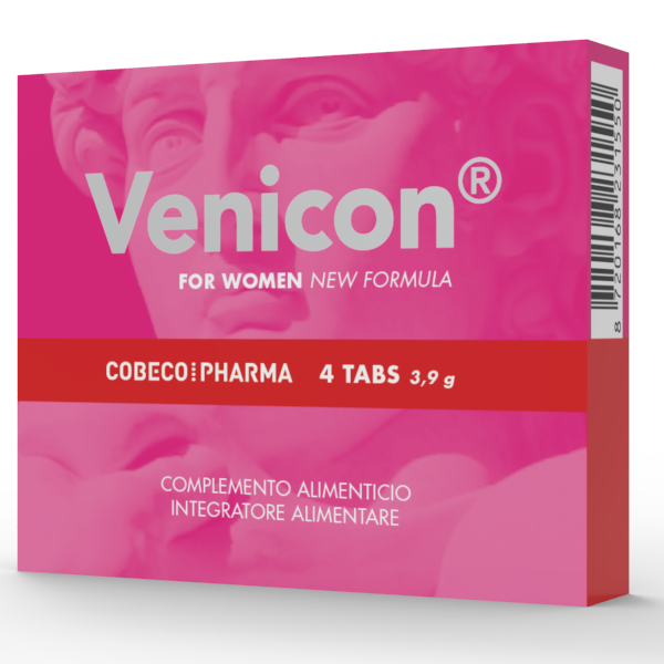 COBECO VENICON SUPLEMENTO PARA LIBIDO FEMININO 4 CaPSULAS