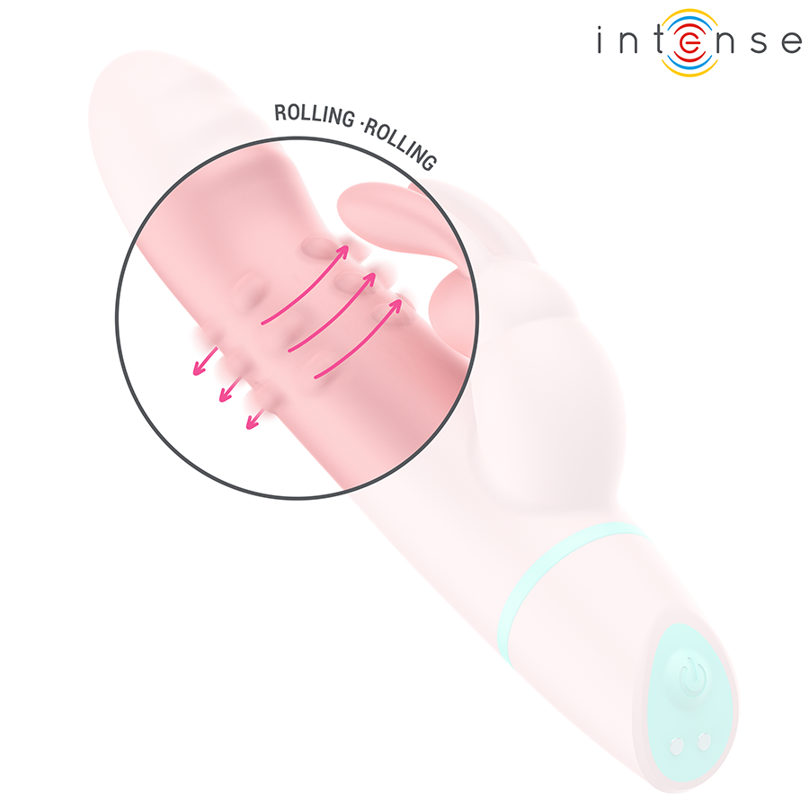 INTENSE ALVIN RABBIT STIMULATOR ROLLING VIBRATOR OSCILANTE