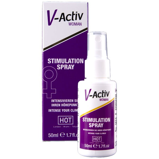 HOT SPRAY ESTIMULANTE V ACTIV PARA MULHERES 50 ML