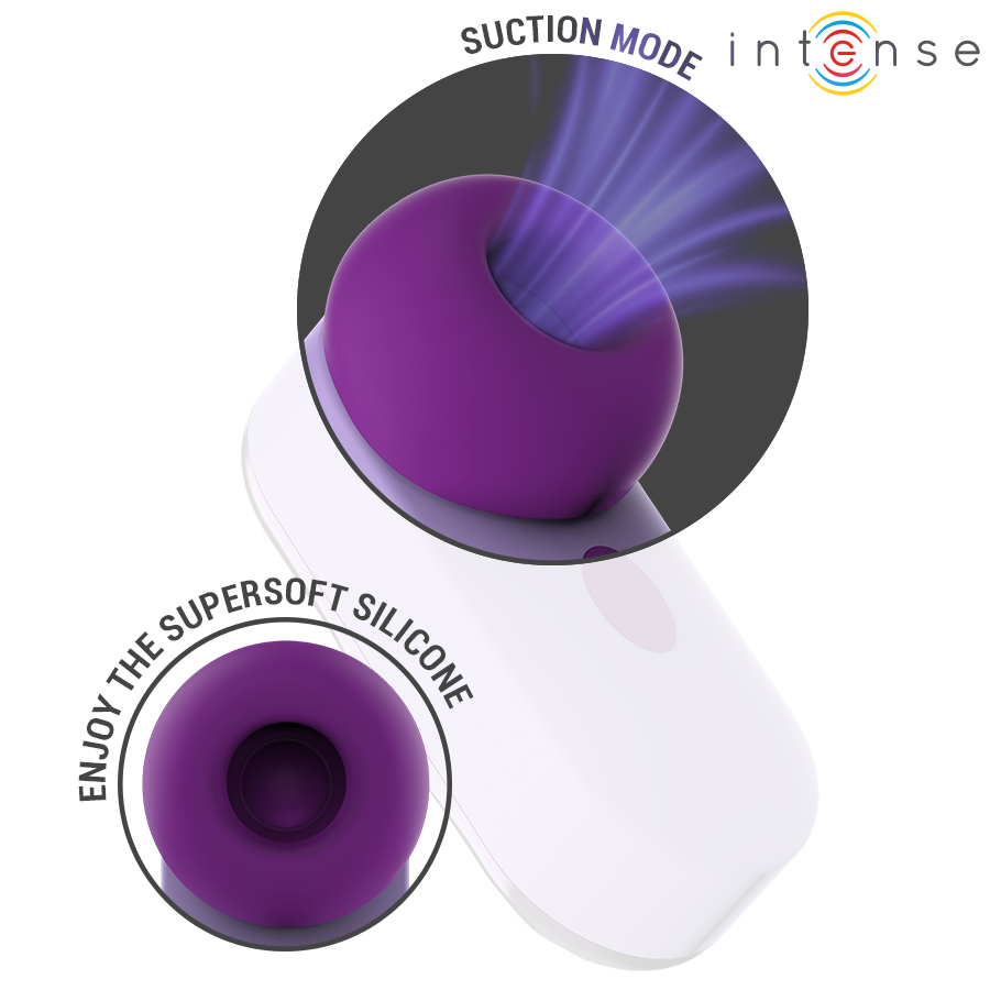 INTENSE ESTIMULADOR DE CLIToRIS SABRINA ROXO