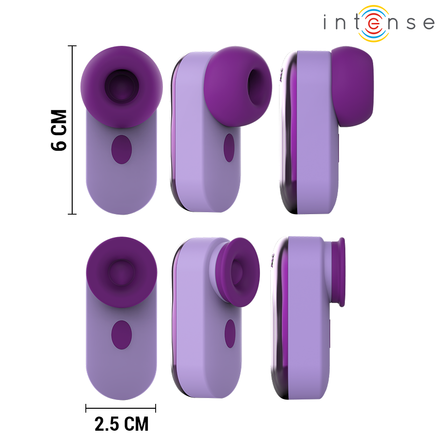 INTENSE ESTIMULADOR DE CLIToRIS SABRINA ROXO