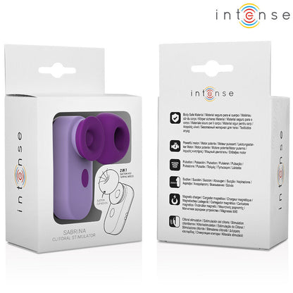 INTENSE ESTIMULADOR DE CLIToRIS SABRINA ROXO