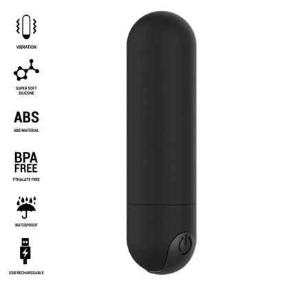 INTENSE KAREN MINI VIBRAToRIO BULLET RECARREGaVEL PRETO