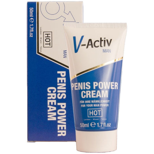 HOT CREME PARA POTeNCIA PENIANA V ACTIV PARA HOMENS 50 ML