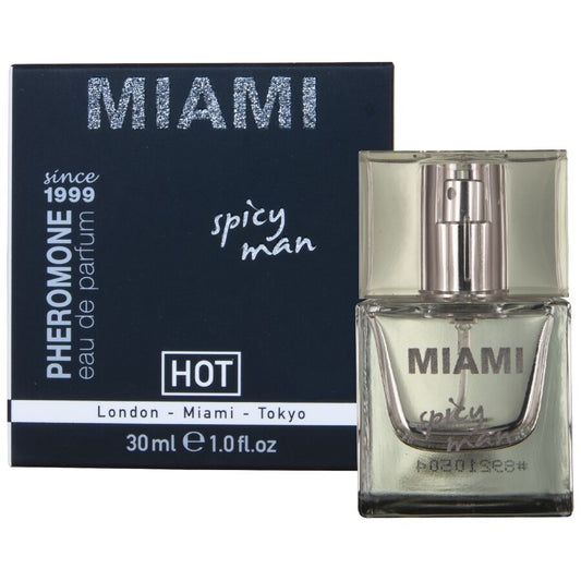 HOT PERFUME DE FEROMoNIOS MIAMI SPICY MAN 30 ML