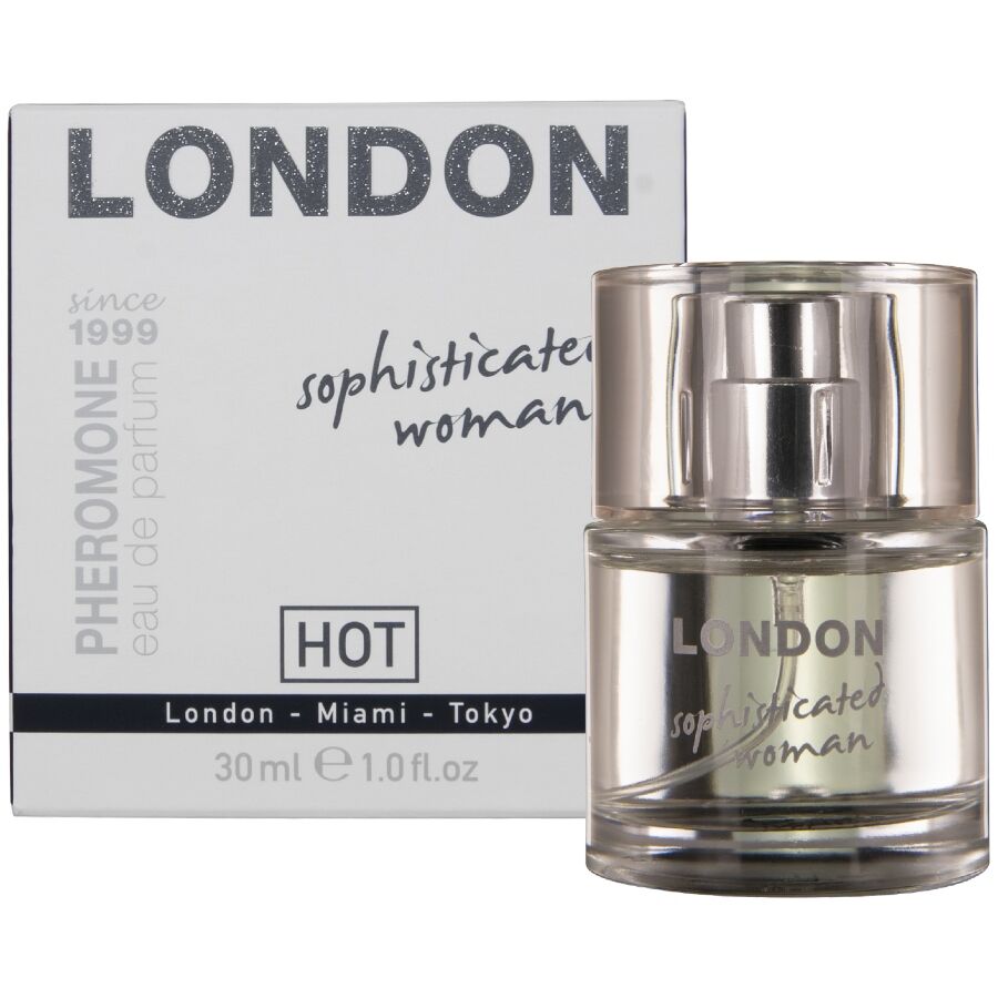 HOT PERFUME DE FEROMoNIOS LONDON MULHER SOFISTICADA 30 ML