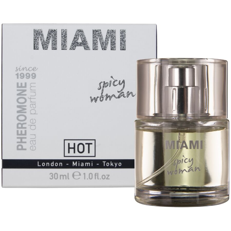HOT PERFUME DE FEROMoNIOS MIAMI SPICY WOMAN 30 ML