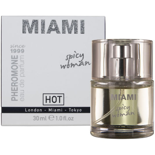 HOT PERFUME DE FEROMoNIOS MIAMI SPICY WOMAN 30 ML
