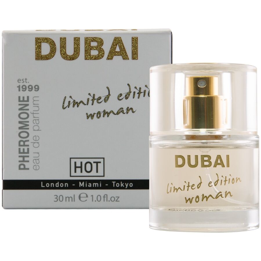 HOT PERFUME DE FEROMoNIOS DUBAI EDIyaO LIMITADA FEMININO 30 ML