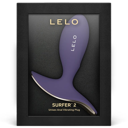LELO SURFER 2 PLUG VIBRAToRIO ANAL UNISSEX ROXO CIBERNeTICO