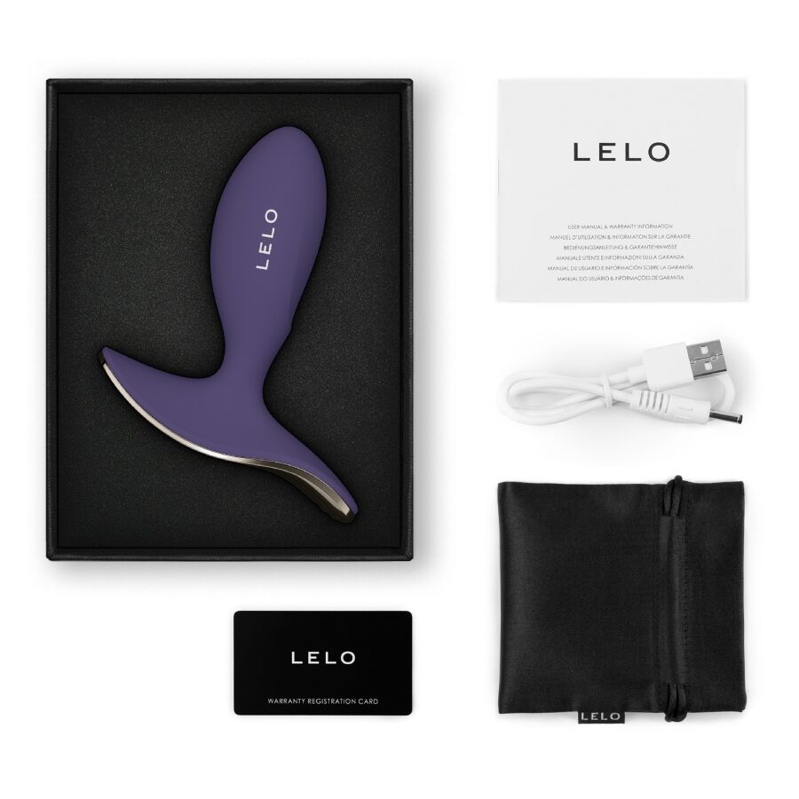 LELO SURFER 2 PLUG VIBRAToRIO ANAL UNISSEX ROXO CIBERNeTICO