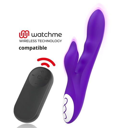 GALATEA GALO VIBRADOR ROXO CONTROLO REMOTO WATCHME
