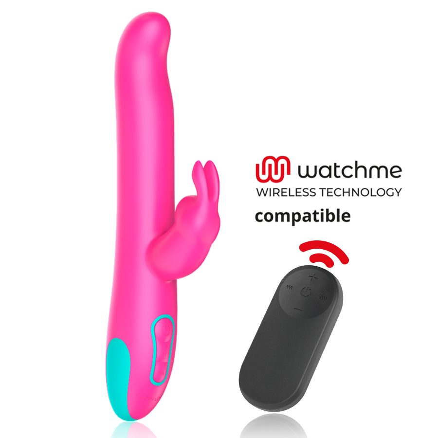 HAPPY LOKY PLUTO VIBRADOR RABBIT E ROTADOR CONTROLO REMOTO WATCHME