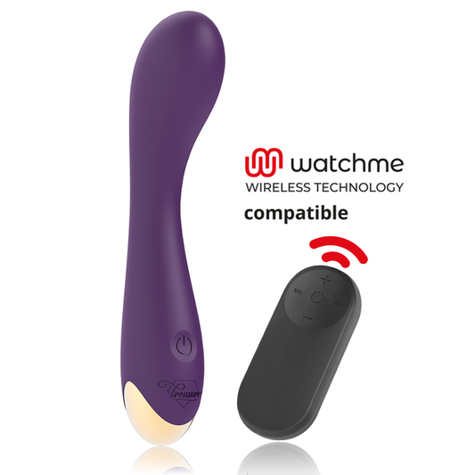 TREASURE HANSEL VIBRADOR PONTO G CONTROLO REMOTO WATCHME