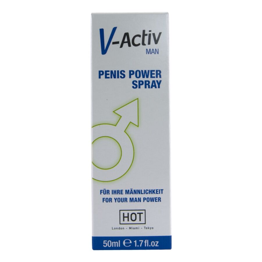HOT V ACTIV SPRAY PARA POTeNCIA PENIANA 50 ML