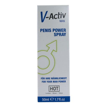 HOT V ACTIV SPRAY PARA POTeNCIA PENIANA 50 ML