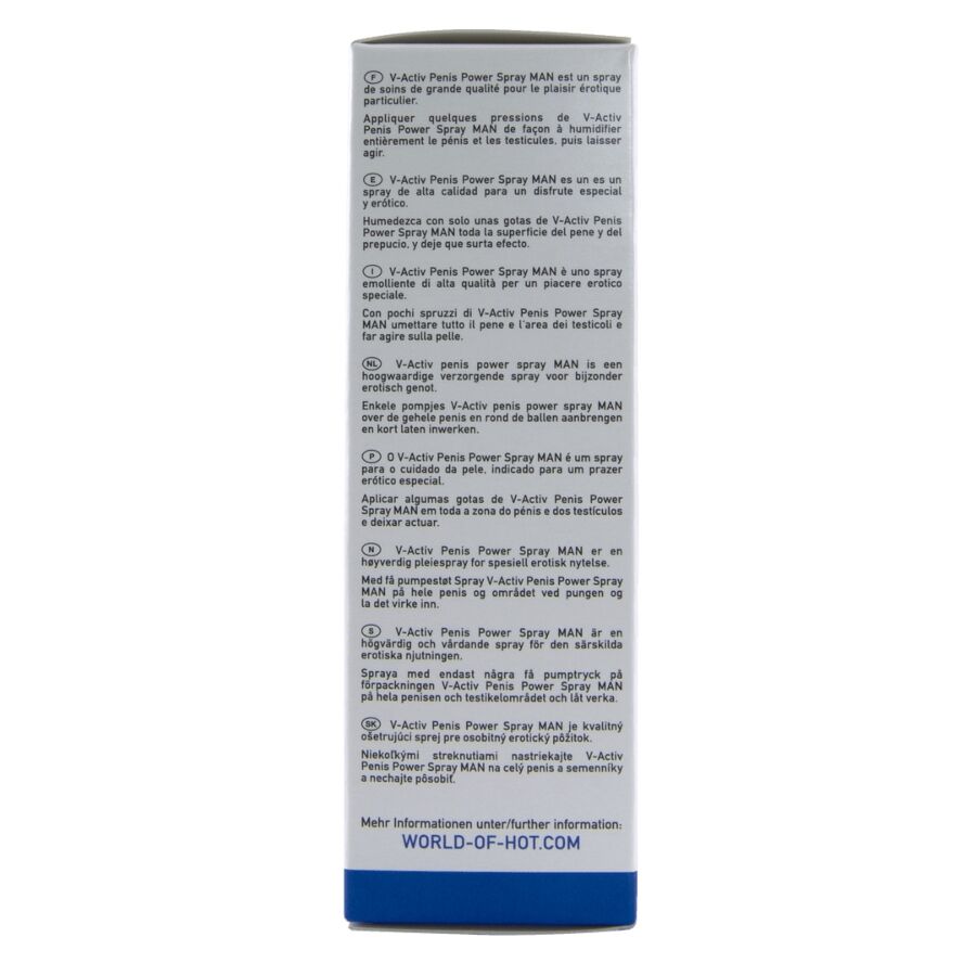 HOT V ACTIV SPRAY PARA POTeNCIA PENIANA 50 ML