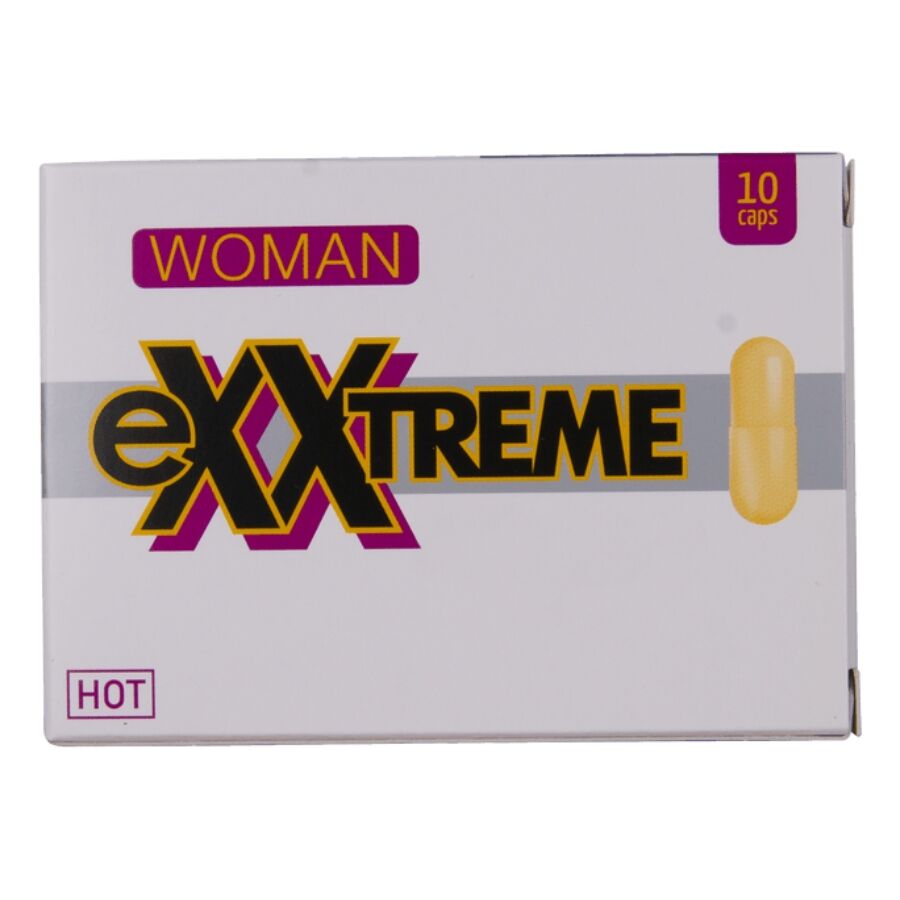 HOT EXXTREME CaPSULAS LIBIDIN PARA MULHER 10 UNIDADES