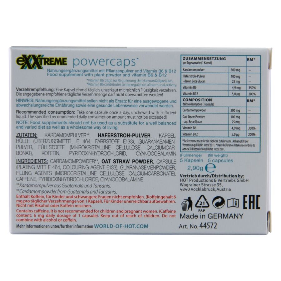 HOT EXXTREME CAPACITORES DE POTeNCIA MAN 5 UNIDADES