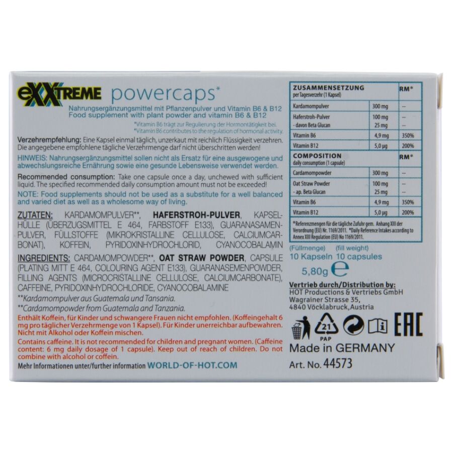 HOT EXXTREME CAPACITORES DE POTeNCIA MAN 10 UNIDADES