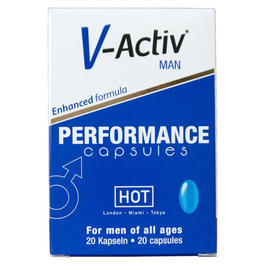 HOT V ACTIV CAPS MAN 20 UNIDADES