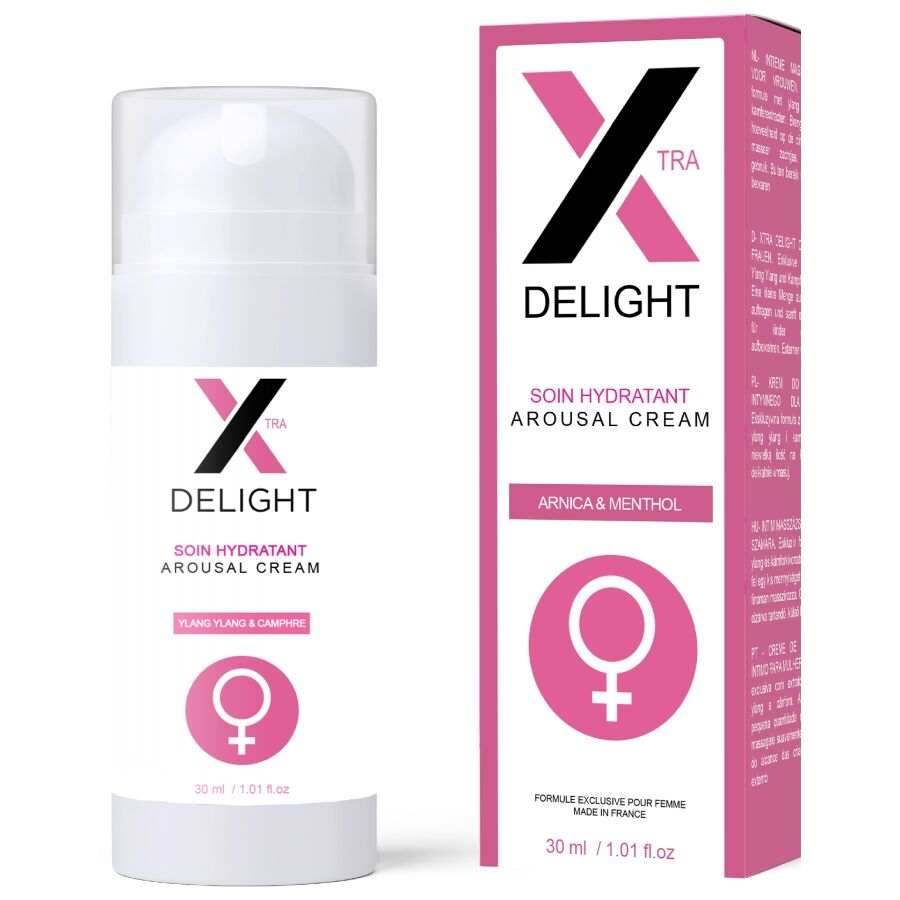 RUF CREME DE EXCITAO X DELIGHT PARA O CLIToRIS