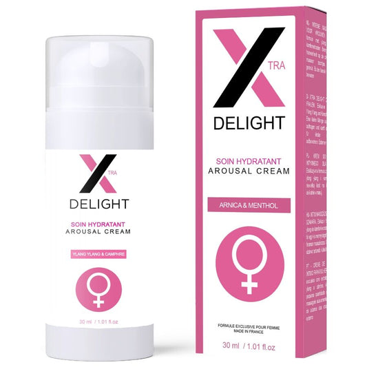 RUF CREME DE EXCITAO X DELIGHT PARA O CLIToRIS
