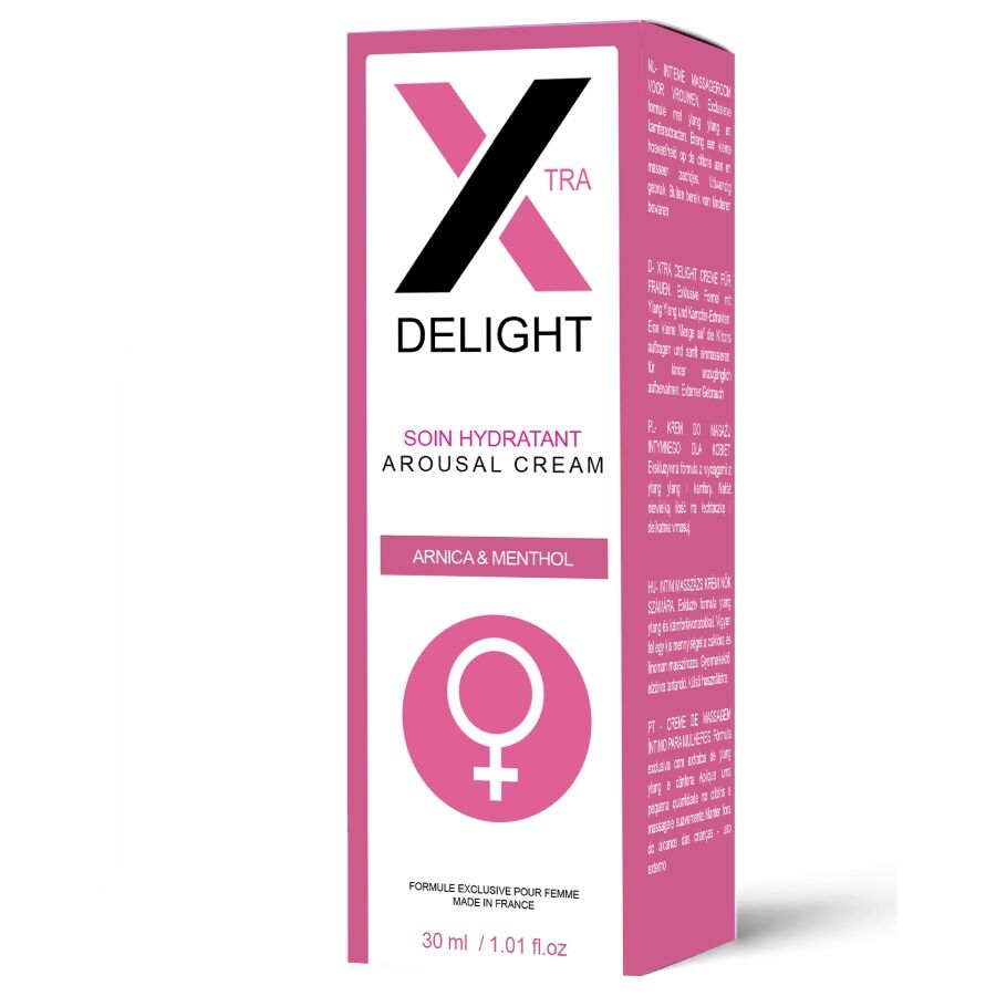 RUF CREME DE EXCITAO X DELIGHT PARA O CLIToRIS