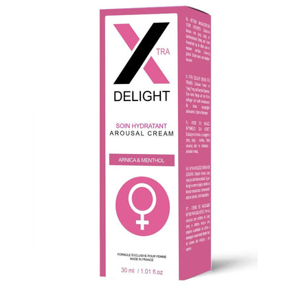 RUF CREME DE EXCITAO X DELIGHT PARA O CLIToRIS