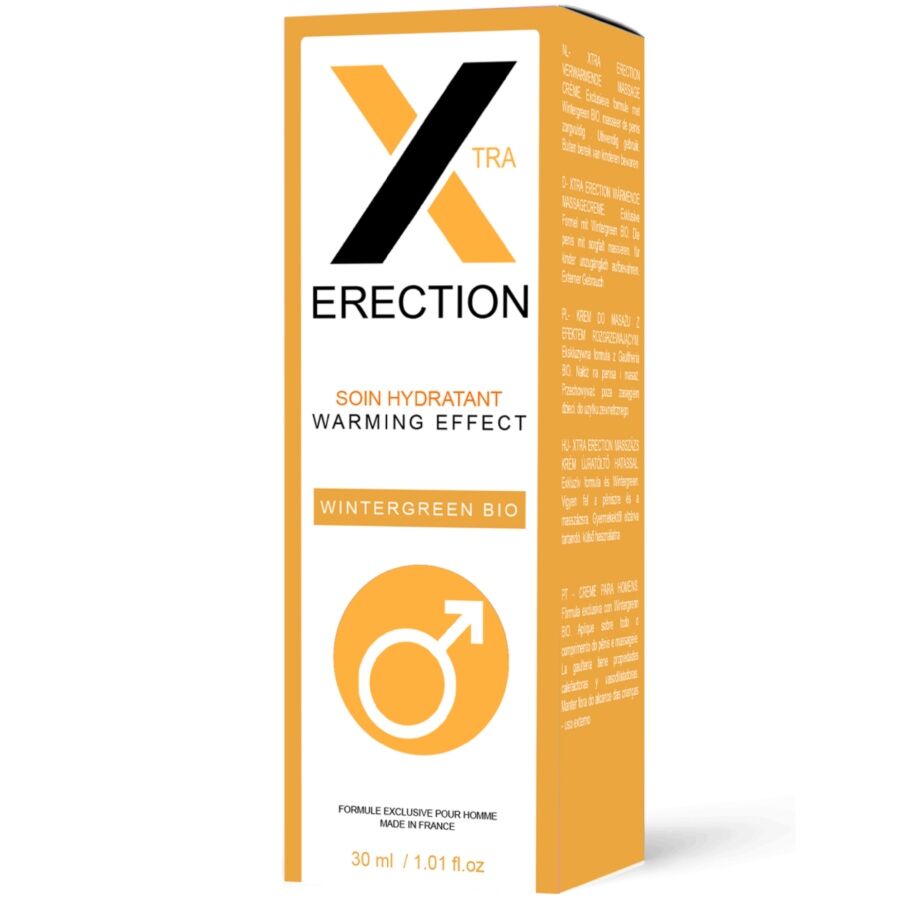 RUF X ERECTION EFEITO CALOR CREME PARA EREyaO 40 ML