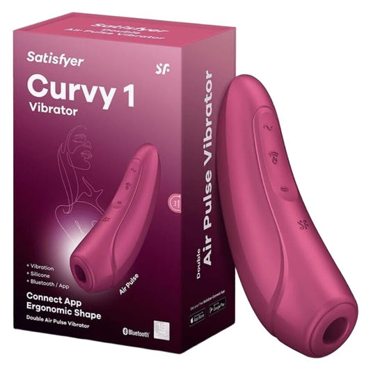 SATISFYER CURVY 1 VERMELHO ROSA