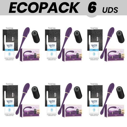 ECOPACK 6 UNIDADES TREASUREMERLIN DOUBLE COUPLE VIBRATOR CONTROL REMOTO