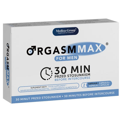 MEDICA GROUP ORGASM MAX PARA HOMENS 2 CaPSULAS