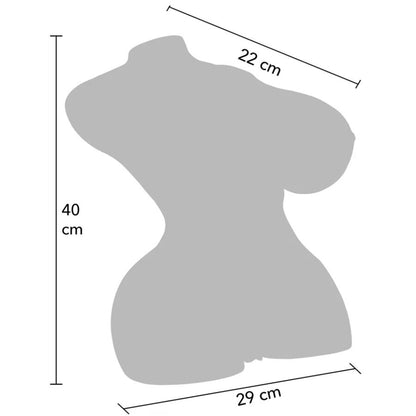 DESEJO OCULTO TORSO DE CADELA ORDENHEIRA SAFADA MASTURBADORA FEMININA 10 KG