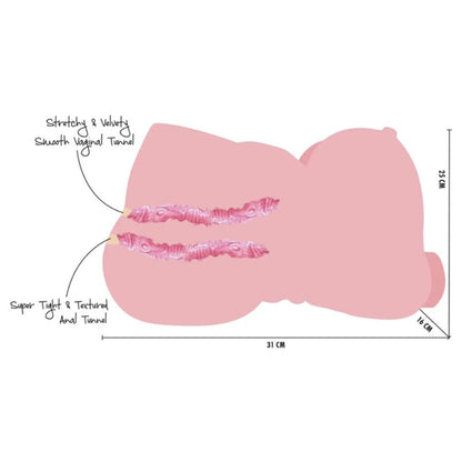 HIDDEN DESIRE FAT FUCK QUEEN TORSO MASTURBADOR FEMININO 6 KG