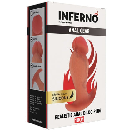 HIDDEN DESIRE INFERNO PLUG ANAL REALISTA 10 CM