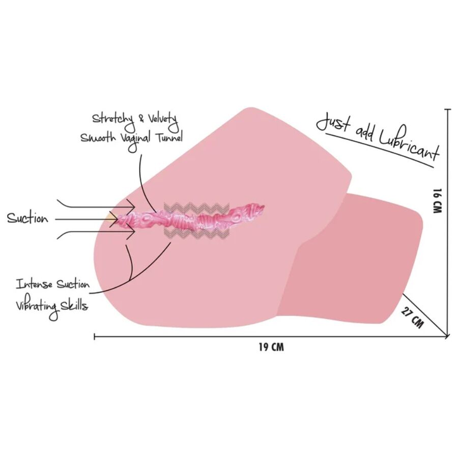 HIDDEN DESIRE JUICY SUCKING PUSSY TORSO MASTURBADOR FEMININO 4 KG