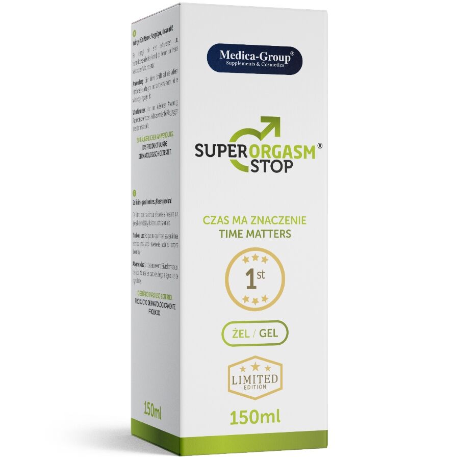 MEDICA GROUP SUPER ORGASM STOP GEL iNTIMO PARA HOMENS 150 ML