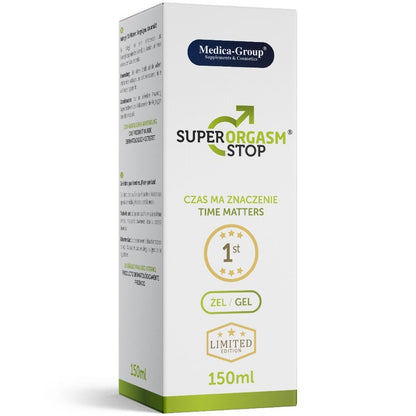 MEDICA GROUP SUPER ORGASM STOP GEL iNTIMO PARA HOMENS 150 ML