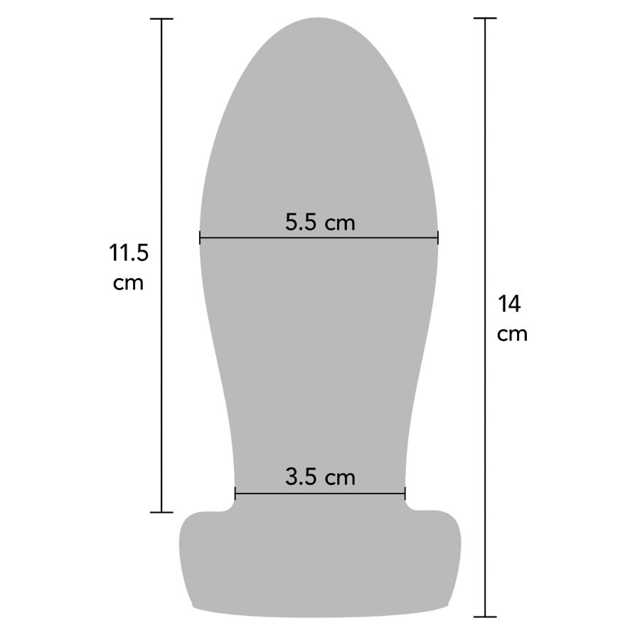 HIDDEN DESIRE EXTREME HEAVY ANAL STRETCHER PLUG ANAL M